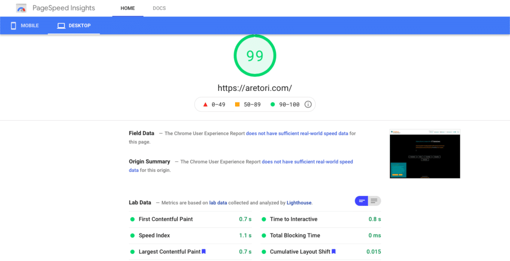 Page Speed Optimization